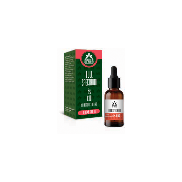 Aromas of Crete - Full Spectrum 6% CBD 10ml