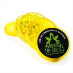 Smoking Accessories Grinder Τρίφτης Πλαστικός Διάφανος 60mm*5 Floor