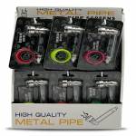 Mεταλική Πίπα με Μεταλλική Σίτα και Grinder