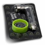 Mεταλική Πίπα με Μεταλλική Σίτα και Grinder