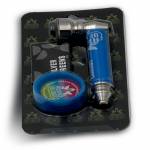 Plastic Pipe with Metal Screen and Grinder