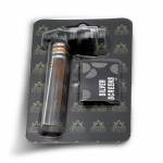 Transparent Glass Pipe with Metal Screen