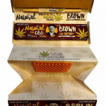 Του παππού Χαρτάκια Natural CBD Brown με Τζιβάνες