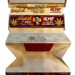 Του παππού Χαρτάκια Natural CBD Hemp με Τζιβάνες