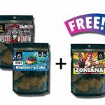 White Widow 5gr + Blueberry Cake 10gr + FREE Zoniana 5+3gr